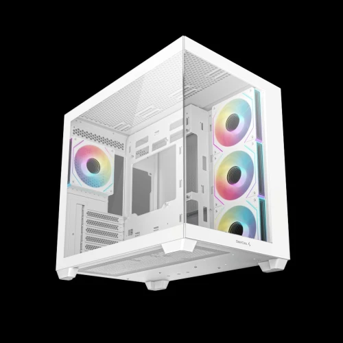 BOITIER DEEPCOOL CG530 WHITE ARGB
