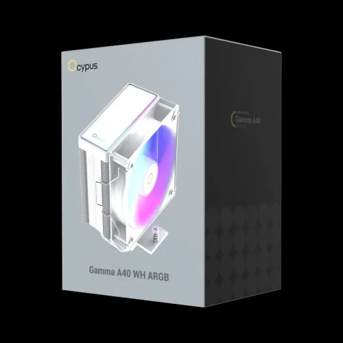 VENTILO CPU OCYPUS GAMMA A40 WHITE ARGB