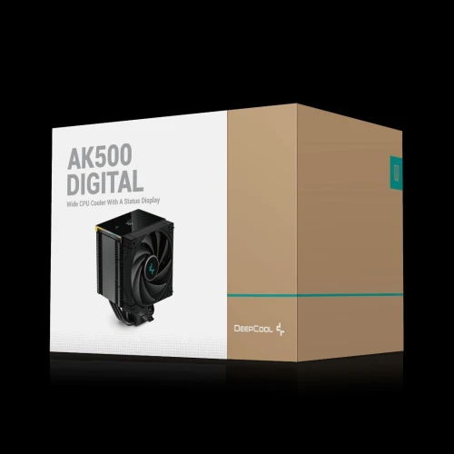 VENTILO CPU DEEPCOOL AK500 DIGITAL BLACK ARGB
