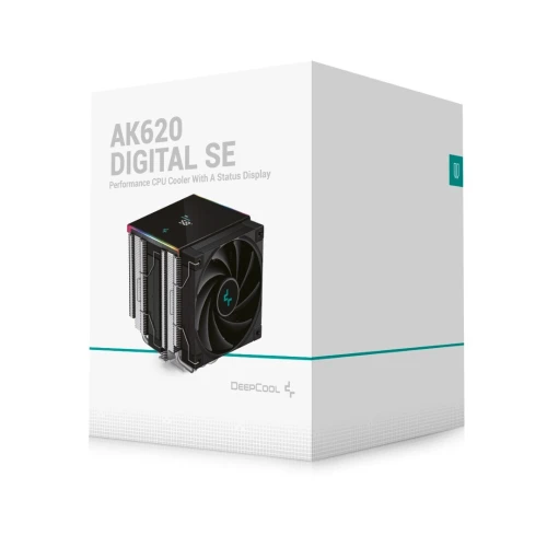 VENTILO CPU DEEPCOOL AK620  DIGITAL SE BLACK