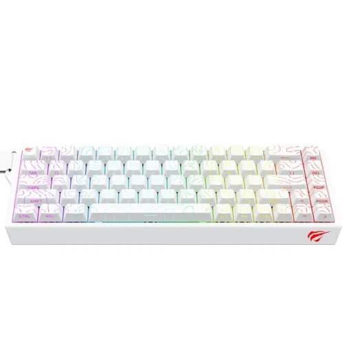 CLAVIER GAMER HAVIT MECANIQUE KB922L WHITE