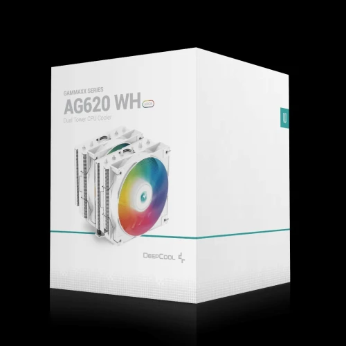 VENTILO CPU DEEPCOOL AG620 WHITE ARGB