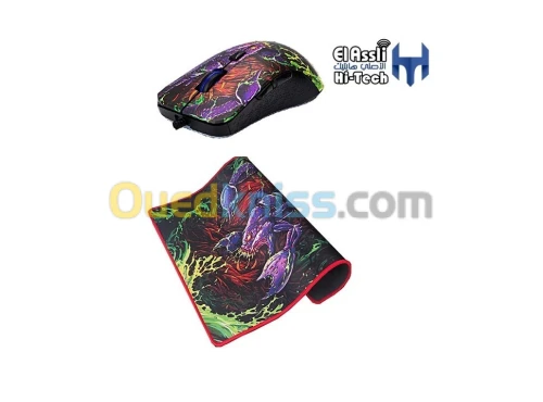 PACK SCORPION SOURIS + TAPIS G932 + G20