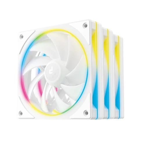 PACK 3 FAN  DEEPCOOL FL12 SE WHITE