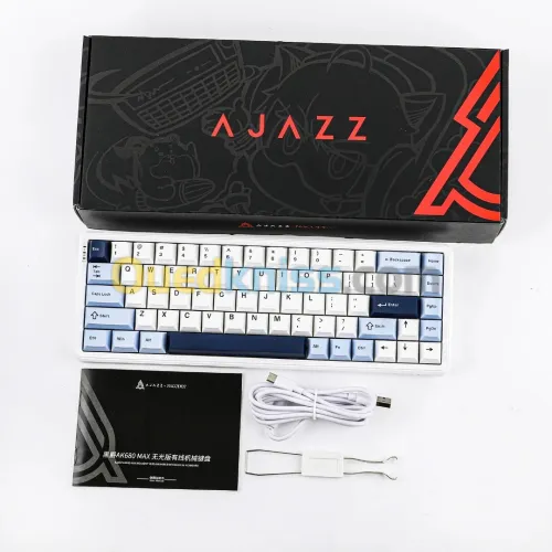 CLAVIER GAMING AJAZZ AK680 BLUE MECANIQUE MAGNETIQUE