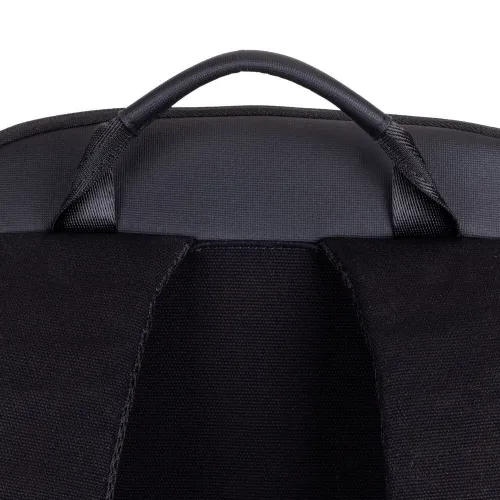 SAC A DOS RIVACASE 8524 BLACK CANVAS 14"