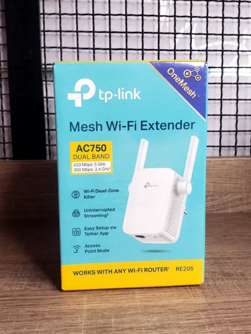 REPETEUR TP LINK RE205|WIFI5 AC750 BI BANDE