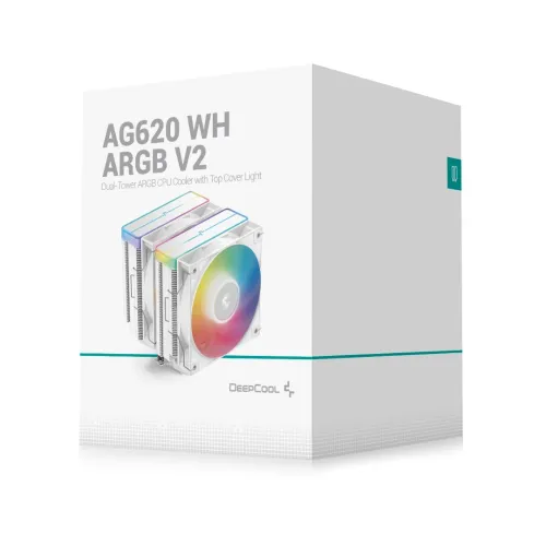 VENTILO CPU DEEPCOOL AG620  WHITE ARGB V2