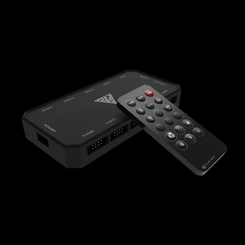 PACK FANS X4 GAMDIAS AEOLUS M2-1204R WHITE AVEC CONTROLEUR