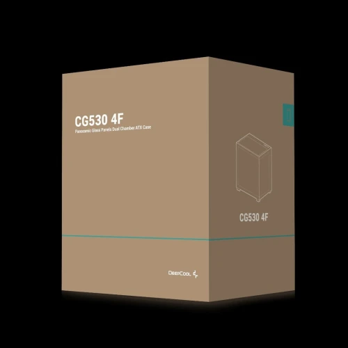 BOITIER DEEPCOOL CG530 BLACK ARGB