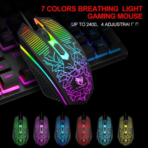 COMBO GAMING 4IN1 TWOLF  RGB TF 400