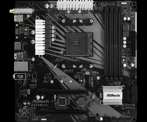 CARTE MERE ASROCK B450M AC (EN VENTE EN CONFIG)