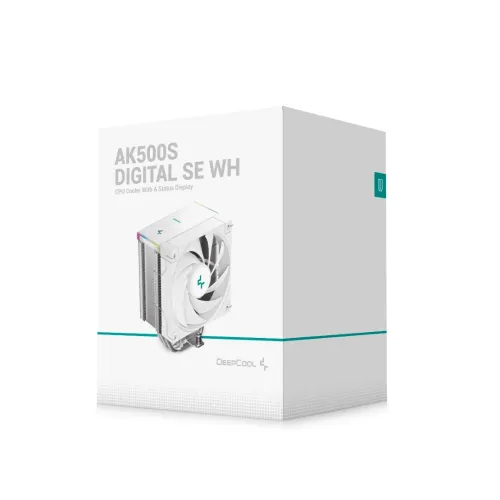 VENTILO CPU DEEPCOOL AK500S DIGITAL  SE WHITE ARGB