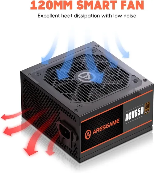 ALIMENTATION ARES 650W 80 PLUS BRONZE