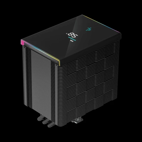 VENTILO CPU DEEPCOOL AK500 DIGITAL BLACK ARGB