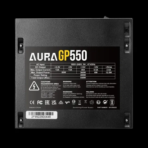 ALIMENTATION GAMDIAS AURA GP550 550W
