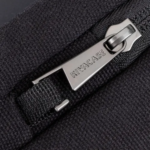 SAC A DOS RIVACASE 8524 BLACK CANVAS 14"