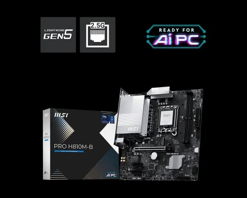 CARTE MERE MSI PRO H810M-B DDR5 (EN VENTE EN CONFIG)