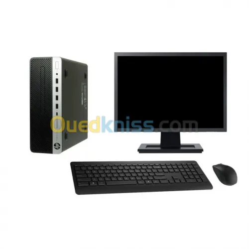 PC HP PRODESK 600 G3 | I5 7100U | 4GB | 500 HDD | ECRAN 22" FULL HD