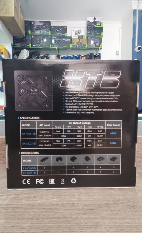 ALIMENTATION RAIDMAX XTB 450 WAT