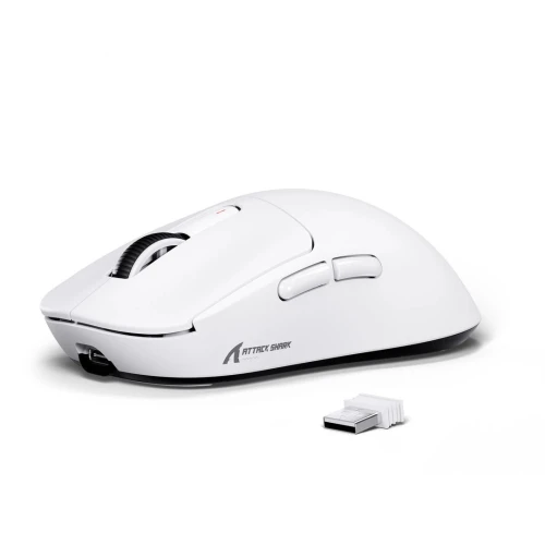 SOURIS ATTACK SHARK X3 WHITE WIRELESS