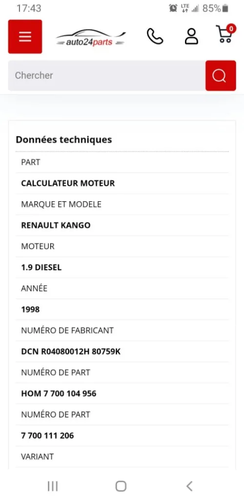 Turbo. Calculateur moteur. Boîtier filtre de carburant 