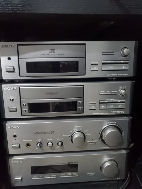 CHAINE HIFI VINTAGE SONY