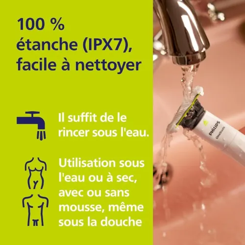 Philips Rasoir Électrique, Oneblade Intimate, Pour Homme & Femme, Entretien,Coupe et Rasage des Poils Pubiens, Produit Original