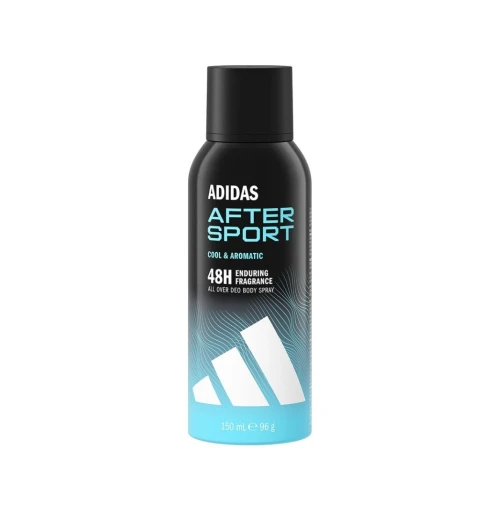 01 Déodorant Adidas Spray Homme Anti Transpirant Au Choix, After Sport / Champions League / Ice Dive 150 ml, Produit d'Origine