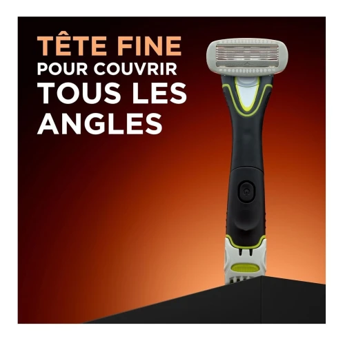 Rasoir et Tondeuse Electrique Wilkinson 2 en 1, Visage et Corps, Sword Hydro , Produit d'Origine