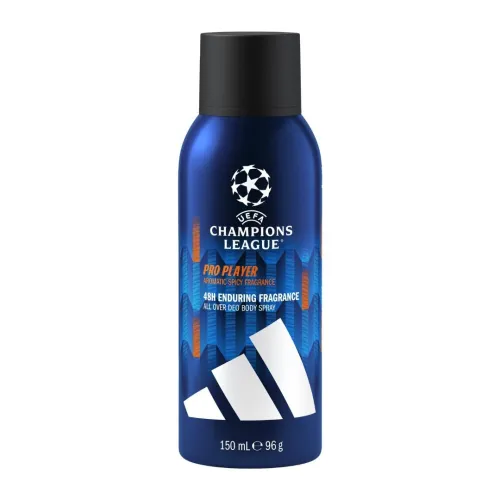 Déodorant Adidas Homme, Anti-transpirant, Édition Champions League Pro Player, Protection 48H, 150 ML, Produit d'Origine