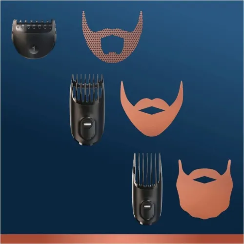 Tondeuse Électrique à Barbe, Gillette King, K. C.G, 3 Sabots, 13 Coupes, Produit d'Origine
