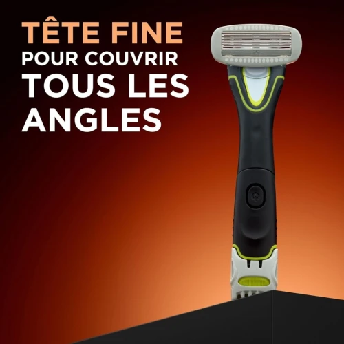 Rasoir et Tondeuse Electrique Wilkinson 2 en 1, Visage et Corps, Sword Hydro , Produit d'Origine