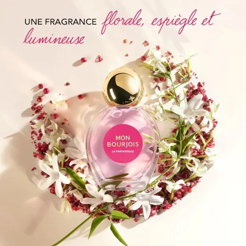 01 Eau de Parfum Mon Bourjois Au Choix, La Formidable / La Fantastique / La Magnétique ou La Captivante - 50ml , Produit d'Origine