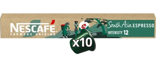 Nescafé Pack de 10 Capsules De Café Expresso, Différentes Intensity au Choix  7 / 8 / 9 / 10 / 11 / 12, Produit d'Origine