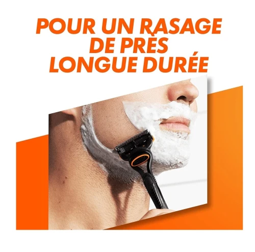 Gillette Pack Rasoir Homme Fusion 5 Lames + 02 Recharges, Produit d'Origine