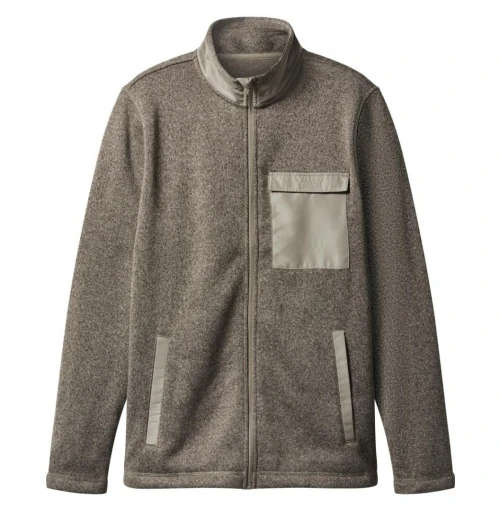 Veste Polaire Esmara Homme Relaxed Fit Original Beige Grisé