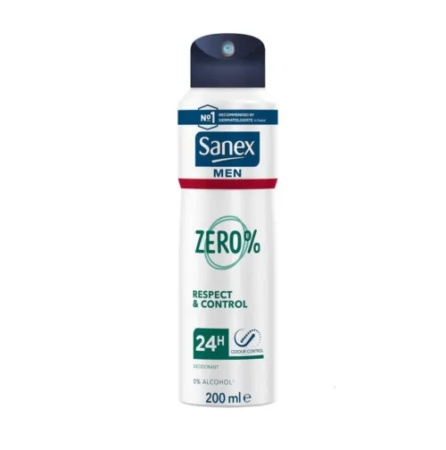 01 Déodorant Sanex Anti-Transpirant Au Choix, Men Natur Protect ou Men Respect & Control, Efficacité 24 h , 200ml , Produit d'Origine