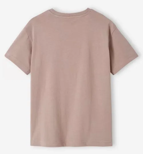Vertbaudet Tee-shirt Garçon Manches Courtes, Best Friend, Lavande, Produit Original