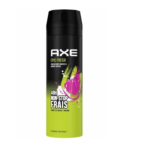01 Déodorant Axe Homme Spray à Choisir Parmi 14 Variétés, 200 ml, Produit d'Origine