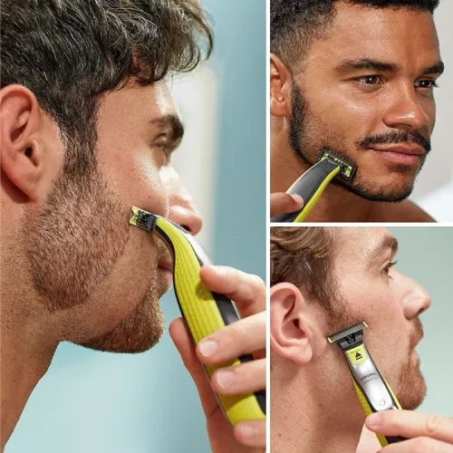 Philips Tondeuse et Rasoir à Barbe Électrique 5 en 1 OneBlade 360, Produit d'Origine