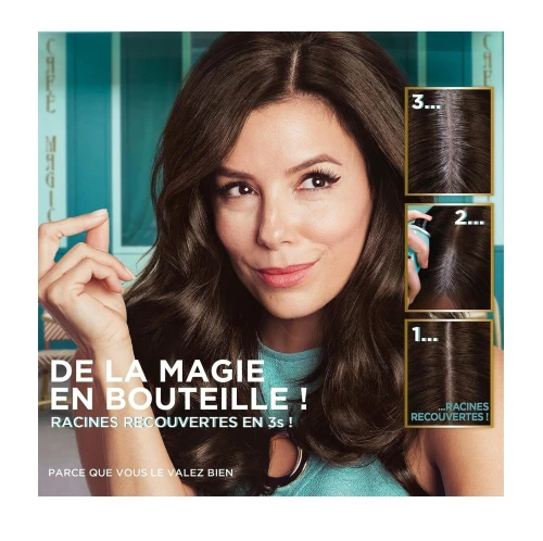 01 Spray Au Choix Retouche Racines L'Oréal Paris,  Magic Retouch /  Châtain / Le Chatain Foncé / Le Blond Foncé, 75 ml, Produit d'Origine