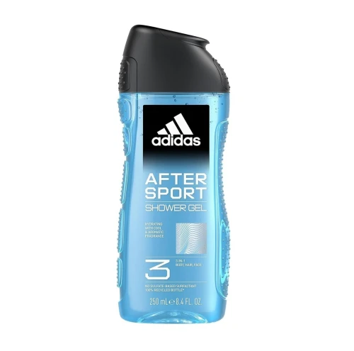01Gel Douche Adidas Au Choix 3 en 1 ,Corps, Cheveux & Visage, After Sport / Active Start / Power Booster / Cool Down / Champions League /   Energy kick /Energy Kick Citron, 250 ml,  Produit d'Origine