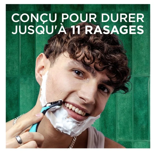 Wilkinson Pack de 12 Rasoirs Jetables Homme,  Xtreme 3 Sensitive, Peaux sensibles, Produit Original