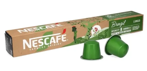 Nescafé Pack de 10 Capsules De Café Expresso, Différentes Intensity au Choix  7 / 8 / 9 / 10 / 11 / 12, Produit d'Origine