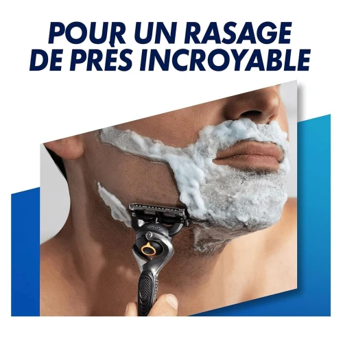 Gillette Rasoir Homme Proglide - 5 Lames, Lubrastrip Confort, produit d'Origine