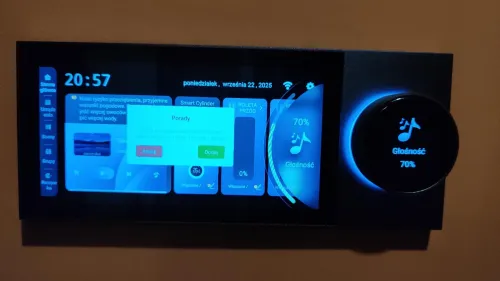 Panel de commande tuya wifi/zigbee 6"