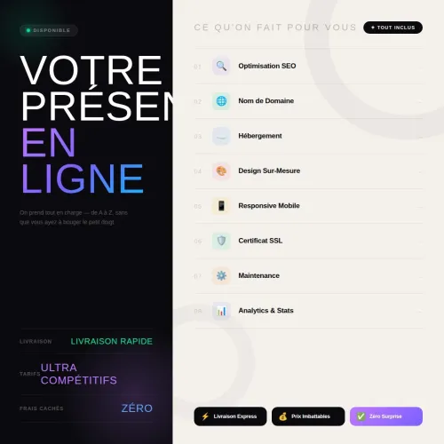 SITE PREMIUM UNIQUE