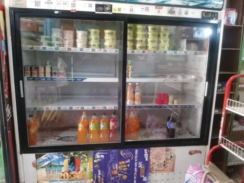 frigo et comptoire