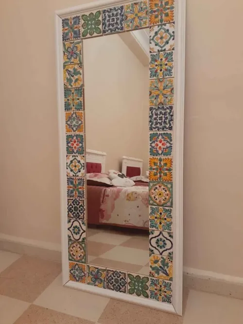 Miroir en mosaïque